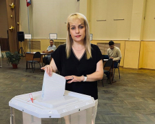 Марина Кудинова проголосовала на муниципальных выборах