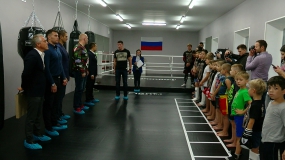 Школа бокса "Александр Пересвет" открылась после реконструкции