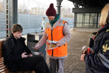 В Реутове прошел рейд по предотвращению несчастных случаев на железной дороге