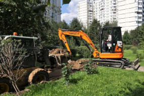 Сквер на Носовихинском шоссе в Реутове обновят до конца сентября