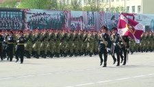 В дивизии Дзержинского представили новую форму участников парада на Красной площади