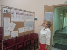 Анна Бабалова провела мониторинг избирательного участка