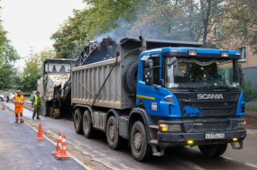 В Реутове завершается капремонт дороги на лесной улице