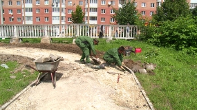 Реконструкция стадиона 7 школы завершится в середине августа